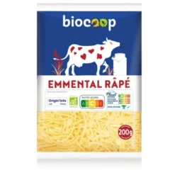 Emmental râpé 29% Lpast 200g