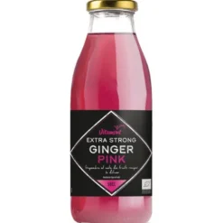 Extra Strong Ginger Pink gingembre et note de fruits rouges 50cl
