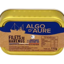 Filets de harengs à la moutarde 115g
