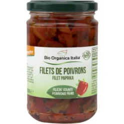 Filets de poivrons à l'huile 280g