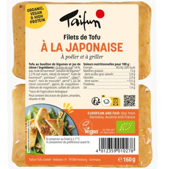 Filet tofu japonaise (2) 160g