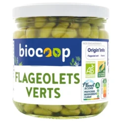 Flageolets verts 280g net égoutté