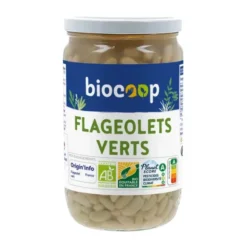 Flageolets verts 520g net égoutté