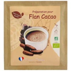 Flan chocolat sans sucre 14g