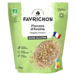 Flocons d'avoine gros sans gluten 500g