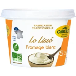 Fromage blanc lissé 5%MG 500g