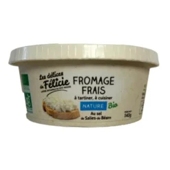 Fromage frais à tartiner à cuisiner nature 140g