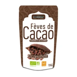 Fèves de cacao fermentées et non torréfiées 125g