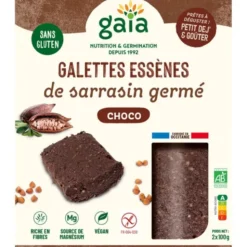 Galette au sarrasin germé choco 2x100g