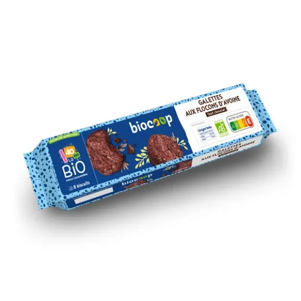 Galette avoine tout chocolat 150g 40 ANS
