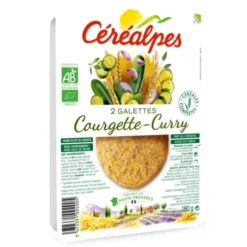 Galette courgette curry 2x90g