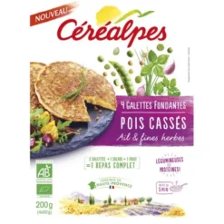 Galette fondante pois cassés (4) 200g