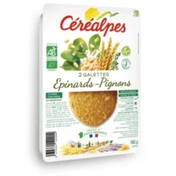Galette épinards pignons 2x90g