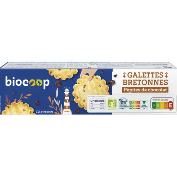 Galette pépites de chocolat (16)120g