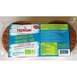 Galette riz complet choco lait (8) 100g