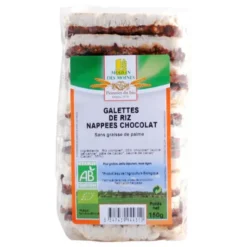 Galette riz complet chocolat noir 150g