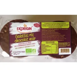 Galette riz complet choco noir(8) 100g