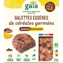 Galettes céréale germée choco ban 2x100g