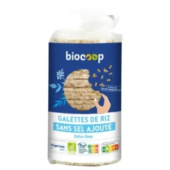Galettes de riz de Camargue sans sel ajouté 130g