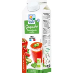 Gaspacho tomate basilic menthe 1L