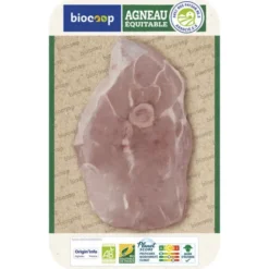 Gigot agneau***tranche os (1) env 180g