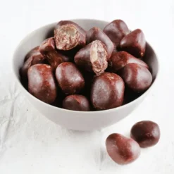Gingembre confit chocolat noir cube Bio