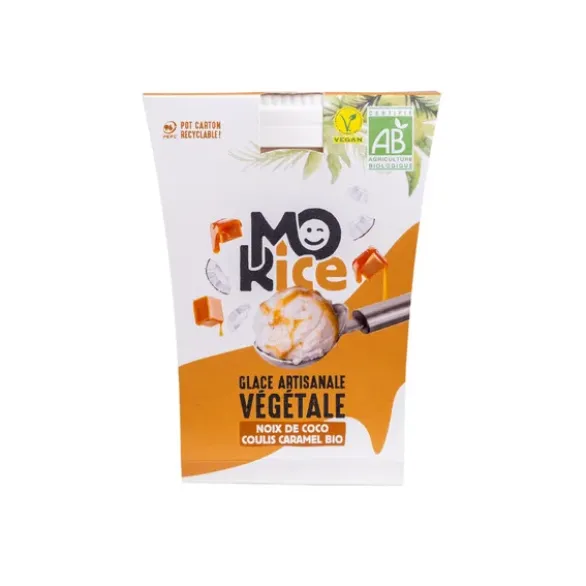Glace végétale coco coulis caramel 280g