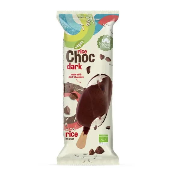Glace végétale riz vanille chocolat noir 97g