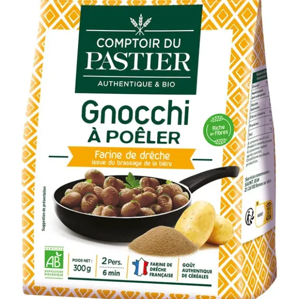 Gnocchi à la farine de drêche à poêler 300g