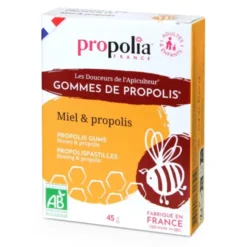Gomme propolis miel 45g