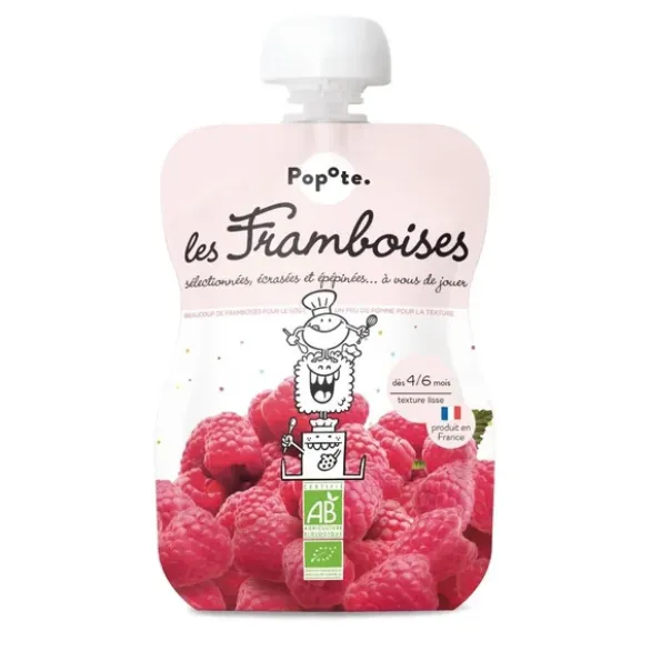 Gourde les framboises 120g
