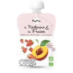 Gourde nectarine fraise 120g