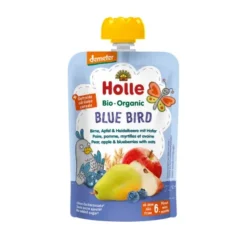 Gourde poire pomme myrtille avoine 100g