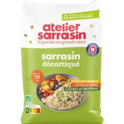 Graines de sarrasin décortiquées 400g