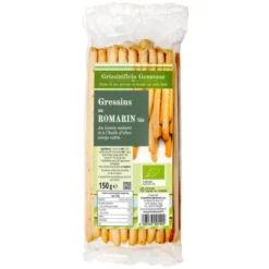 Gressin fin romarin levain naturel 150g