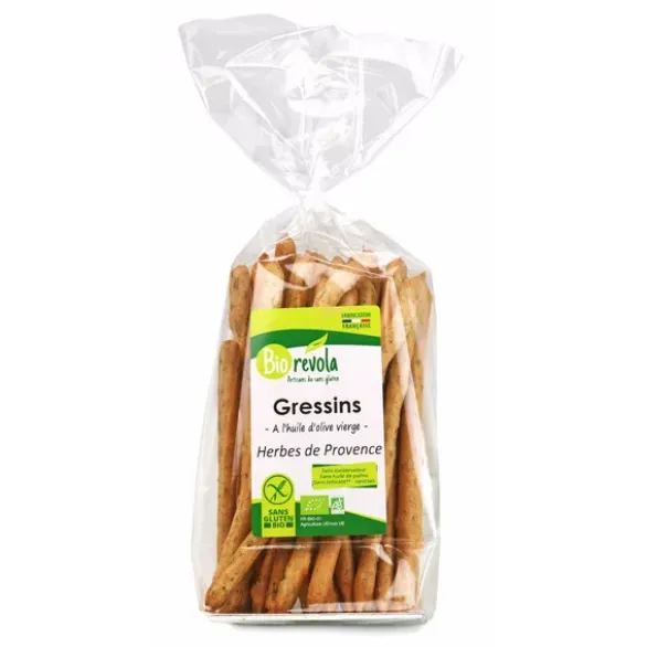 Gressin pdt riz sar. h.olive h.prov 100g