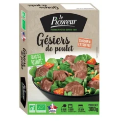 Gésiers de poulet cuits 300g