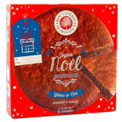 Gâteau de noël chocolat orange 225g