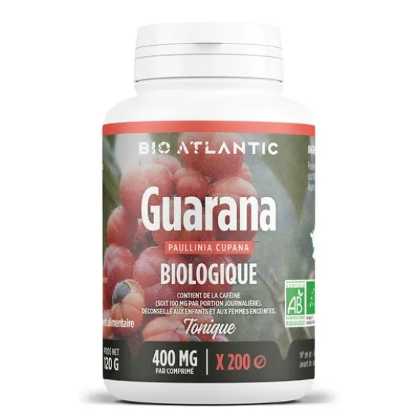 Guarana comprimés (200) 400mg