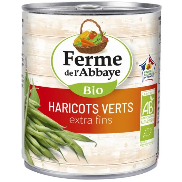 Haricots verts extra-fins 440g net égoutté