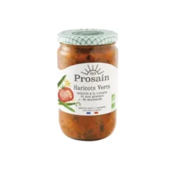 Haricots verts tomate moutarde 650g