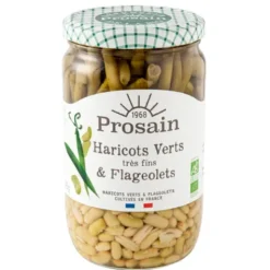 Haricots verts très fins flageolets 660g