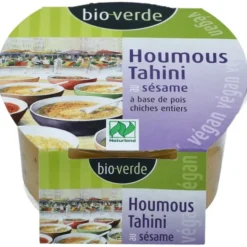 Houmous tahini, pois chiches, sésame