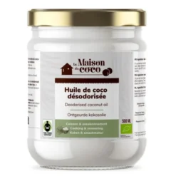 Huile de coco désodorisée 500ml