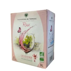 IGP Cévennes rosé Vignerons de Tornac 3L