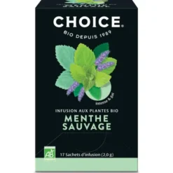 Infusion menthe sauvage 17x2g