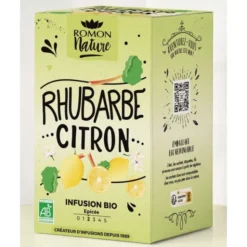 Infusion rhubarbe citron 16x1,8g