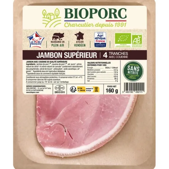 Jambon sup avec couenne CSN (4tr) 160g
