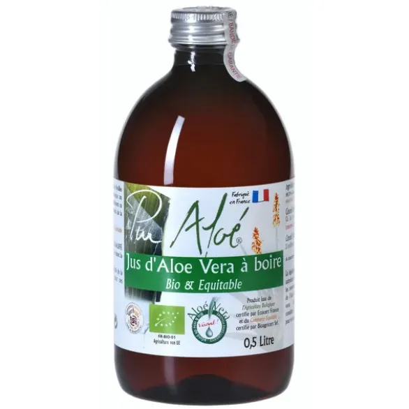 Jus d'aloé vera à boire pasteurisé 50cl