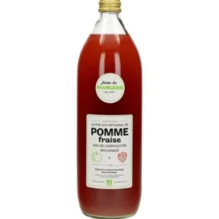 Jus de pomme fraise 1L